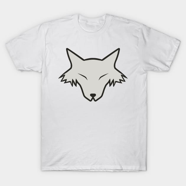 Wolf Head T-Shirt by AislingKiera